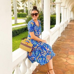 Floral J. McLaughlin Dress XS